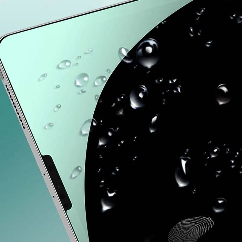 iPad Tempered Glass Screen Protector for iPad Pro 11 and iPad Pro 12.9 with Anti-Blue Light Eye Protection, HD Clarity, Explosion-Proof Hardness and Anti-Fingerprint Electroplating