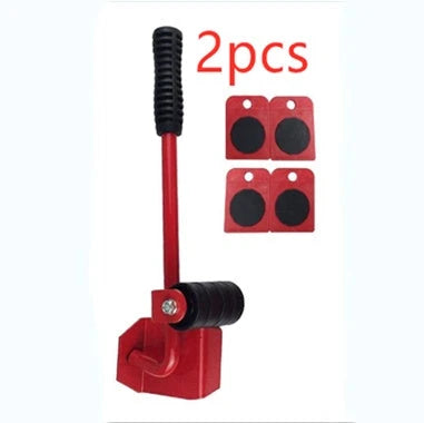 Professional Furniture Moving Lifter Tool with lever mechanism to easily lift and move heavy furniture pieces like beds, sofas, and cabinets.