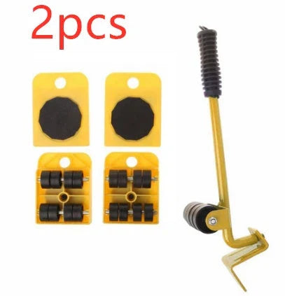 Professional Furniture Moving Lifter Tool with lever mechanism to easily lift and move heavy furniture pieces like beds, sofas, and cabinets.