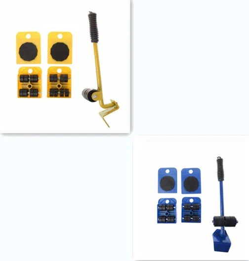 Professional Furniture Moving Lifter Tool with lever mechanism to easily lift and move heavy furniture pieces like beds, sofas, and cabinets.