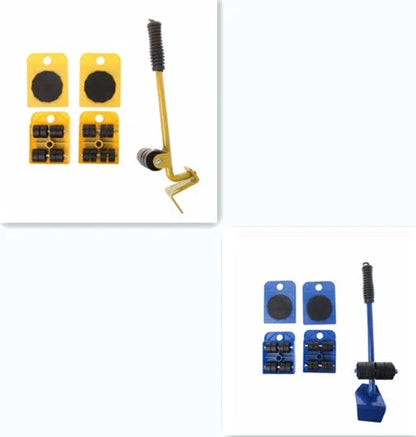 Professional Furniture Moving Lifter Tool with lever mechanism to easily lift and move heavy furniture pieces like beds, sofas, and cabinets.