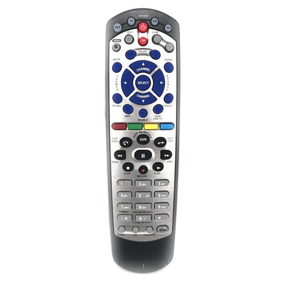 Black DISH Network universal remote control compatible with code 20.1 satellite receivers and SAT VIP TV DVD models