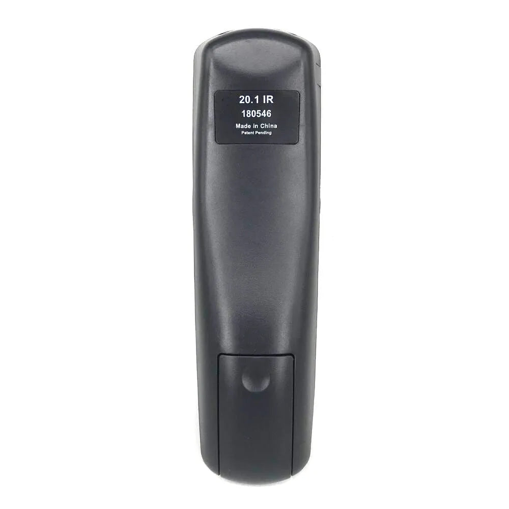 Black DISH Network universal remote control compatible with code 20.1 satellite receivers and SAT VIP TV DVD models