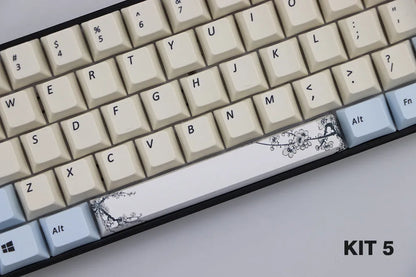 Single 6.25U PBT mechanical keyboard keycap in Cherry profile, shown in multiple colour options.