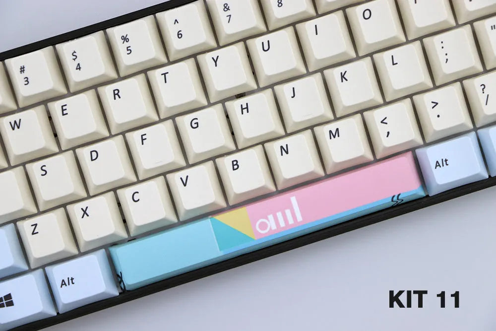 Single 6.25U PBT mechanical keyboard keycap in Cherry profile, shown in multiple colour options.