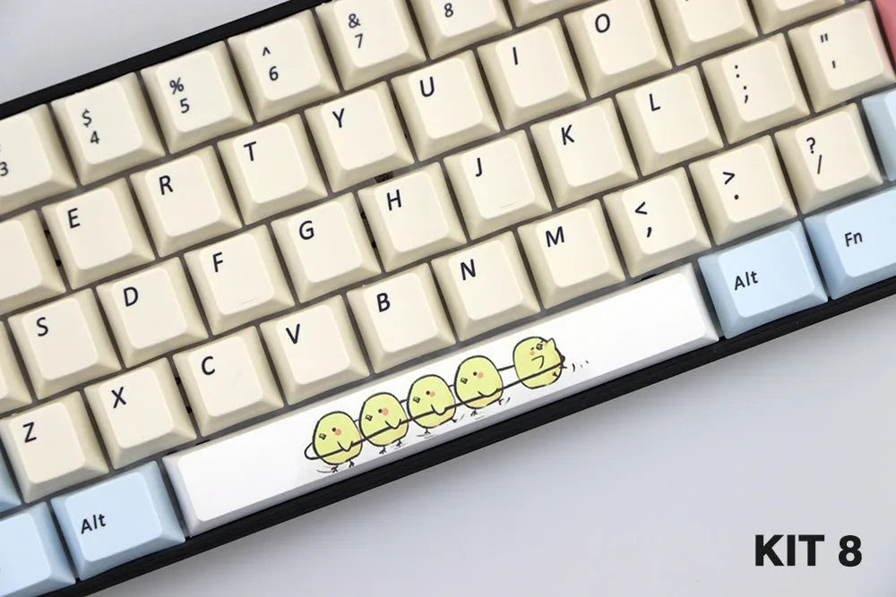Single 6.25U PBT mechanical keyboard keycap in Cherry profile, shown in multiple colour options.