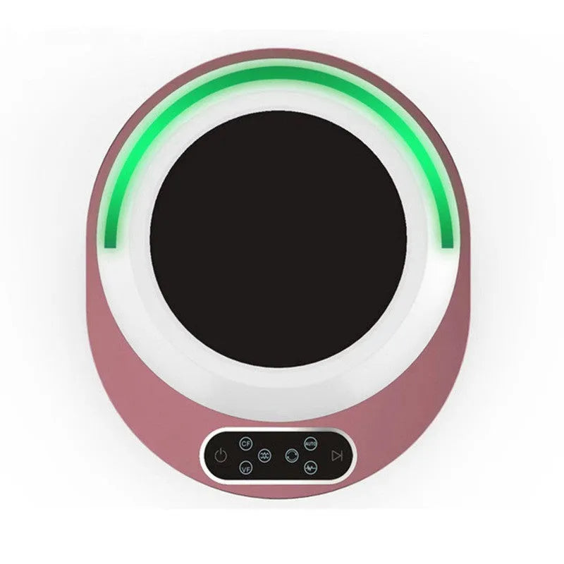 Red and green ultrasonic mosquito repellent devices on a white background.
