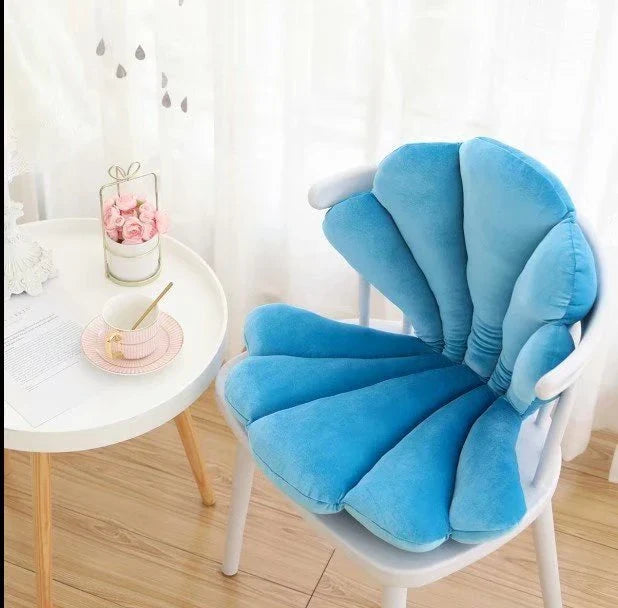 Sumptuous velvet chair cushion with unique rose pattern, available in a range of sophisticated colours