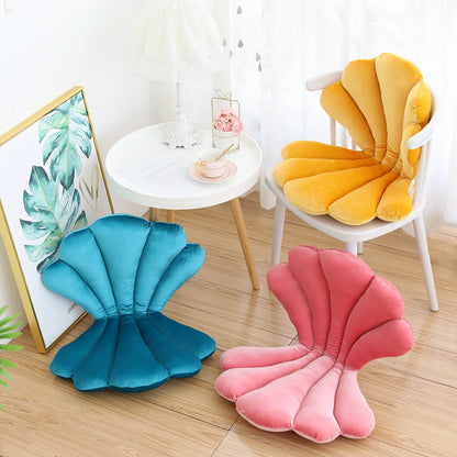Sumptuous velvet chair cushion with unique rose pattern, available in a range of sophisticated colours