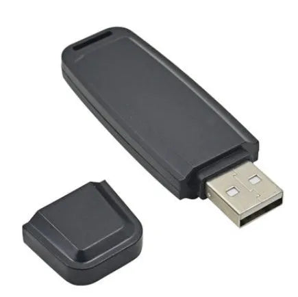 Creative gift USB flash drive with voice card function in black or white colour options