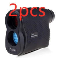 Versatile laser distance meter with German-engineered optics for precise outdoor measurements up to 600 meters