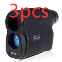 Versatile laser distance meter with German-engineered optics for precise outdoor measurements up to 600 meters