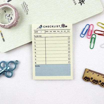 Compact weekly monthly work plan diary notebook showing four different design options