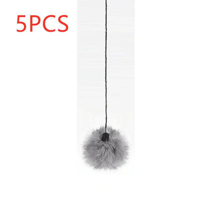 Interactive electronic cat toy with motion for feline fun and exercise