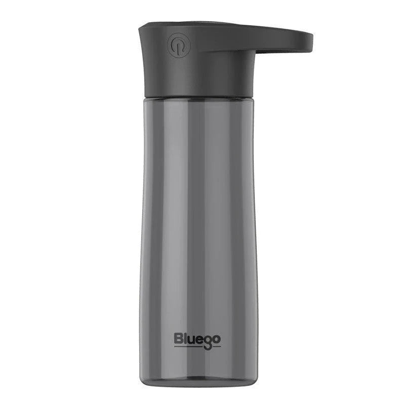 Bluetooth-enabled smart water bottle with wireless speaker, hands-free calling, and durable stainless steel construction