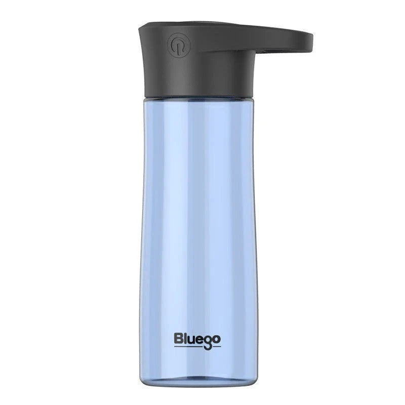 Bluetooth-enabled smart water bottle with wireless speaker, hands-free calling, and durable stainless steel construction