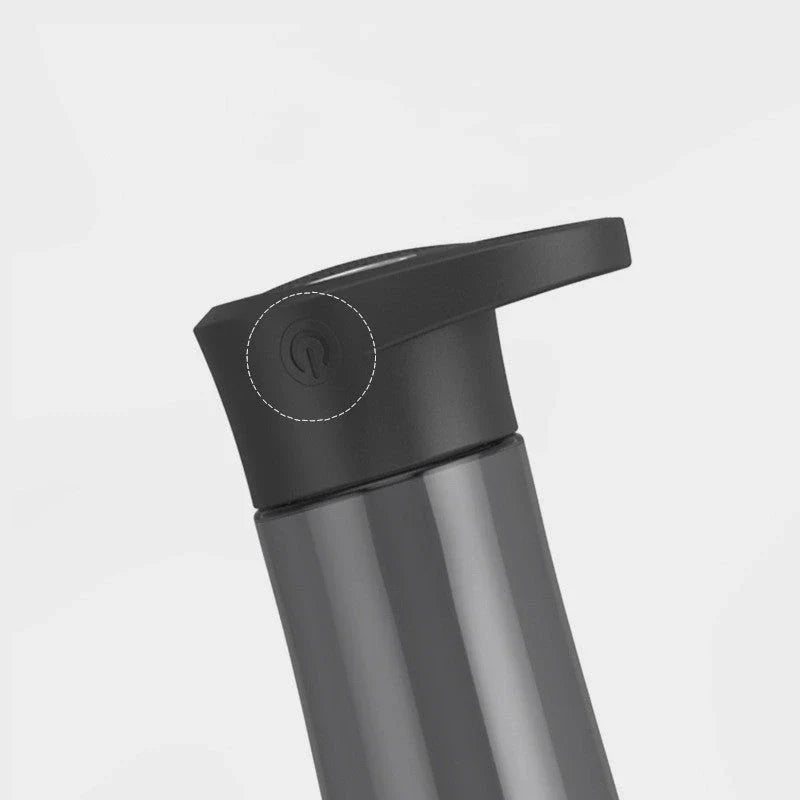Bluetooth-enabled smart water bottle with wireless speaker, hands-free calling, and durable stainless steel construction