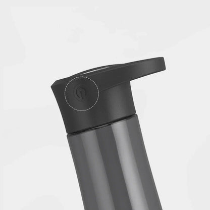 Bluetooth-enabled smart water bottle with wireless speaker, hands-free calling, and durable stainless steel construction