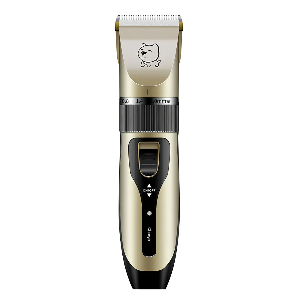 Bodaner professional pet hair clipper with rechargeable motor and stainless steel blades for dog grooming