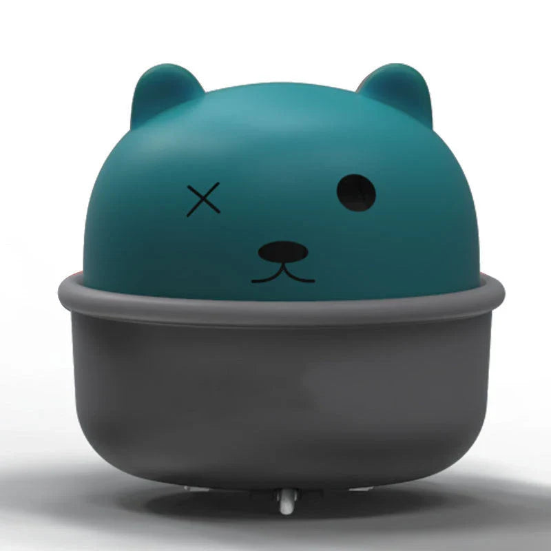 Charming wind-up animal toy cars in various colors for toddlers and young children