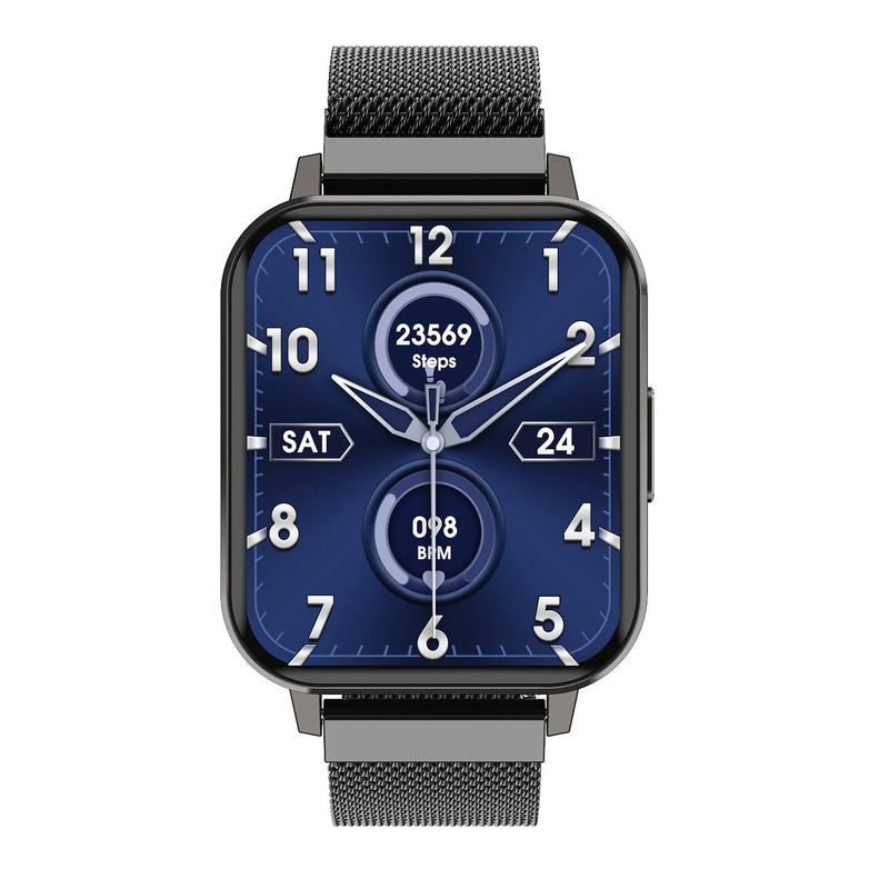 DTX Smart Watch 1.78 Inch HD Sports Smartwatch with Health Monitoring, Step Counting, Sleep Tracking, Heart Rate, Blood Pressure, Blood Oxygen, ECG, Multiple Sports Modes and Multi-Language Support