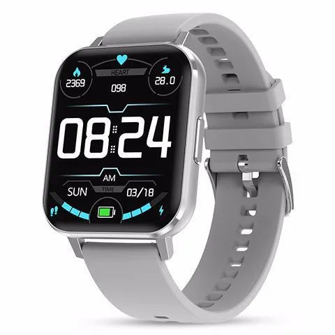 DTX 1.78 inch smart watch with health monitoring on wrist showing display