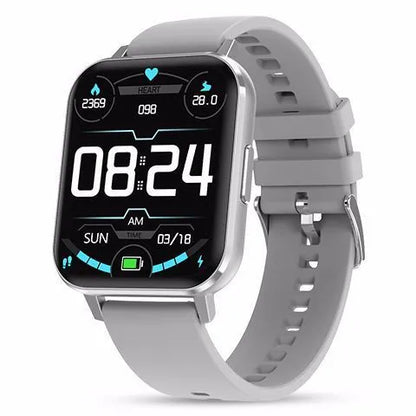 DTX 1.78 inch smart watch with health monitoring on wrist showing display