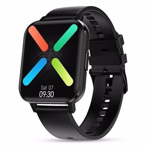 DTX 1.78 inch smart watch with health monitoring on wrist showing display
