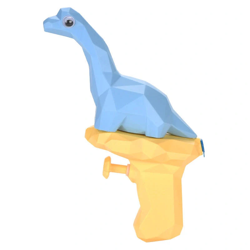 Dinosaur water guns for kids in five vibrant colours, perfect for summer outdoor play
