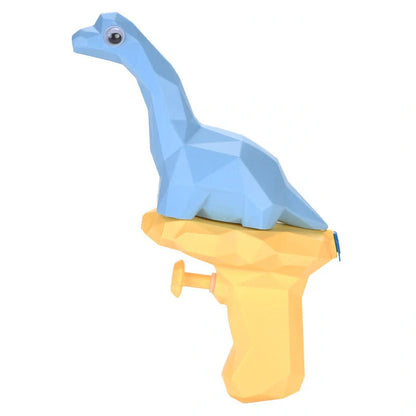 Dinosaur water guns for kids in five vibrant colours, perfect for summer outdoor play