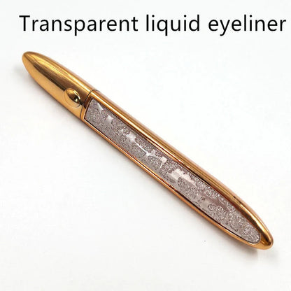 Self-adhesive false eyelashes with multicolour eyeliner for easy application and vibrant looks