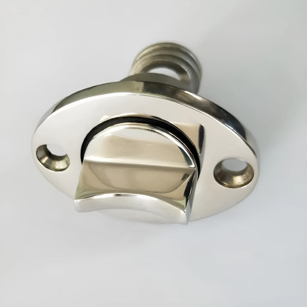 Stainless steel marine water plug for ship bilge systems with 4.5 cm × 5.5 cm × 2.0 cm dimensions