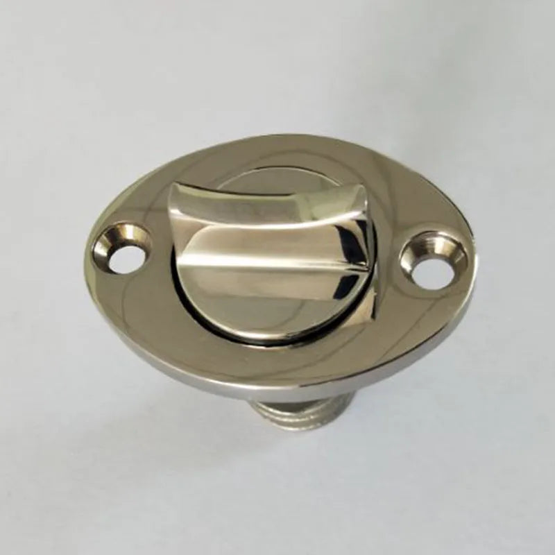 Stainless steel marine water plug for ship bilge systems with 4.5 cm × 5.5 cm × 2.0 cm dimensions