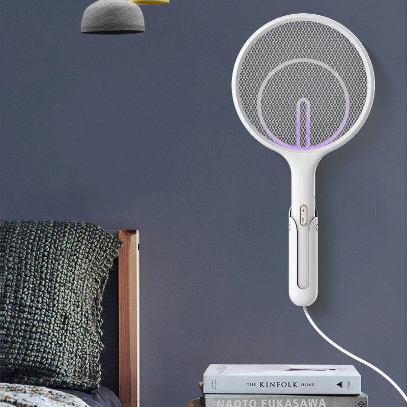 Premium Rechargeable Electric Mosquito Zapper - Portable Bug Killer for Indoor and Outdoor Use