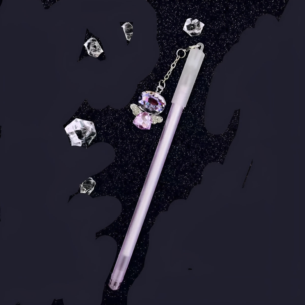 Little Angel Girl Water Pendant Gel Pen with decorative design and 0.5mm tip