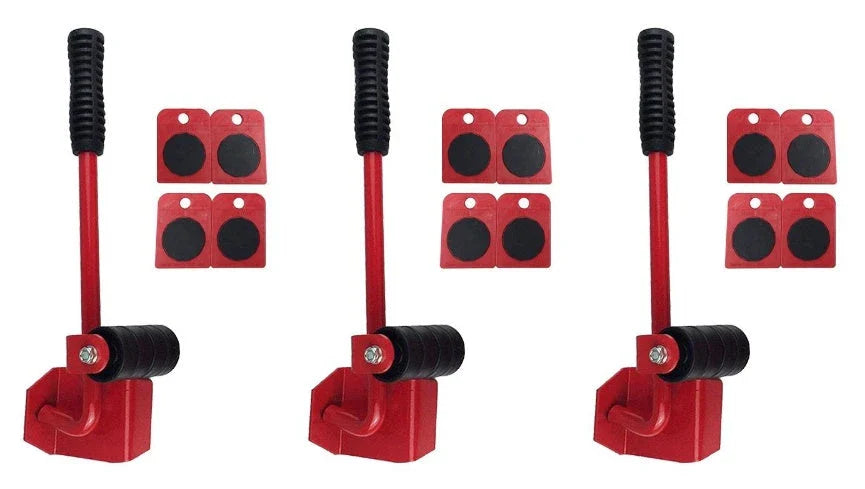 Professional Furniture Moving Lifter Tool with lever mechanism to easily lift and move heavy furniture pieces like beds, sofas, and cabinets.