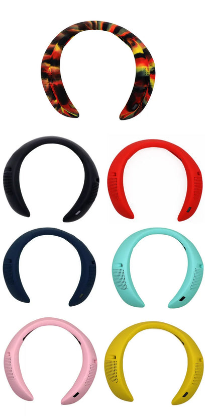 Silicone case for Bluetooth audio wireless surround speaker in pink, yellow, red, black, mint green, midnight blue, and flower colour