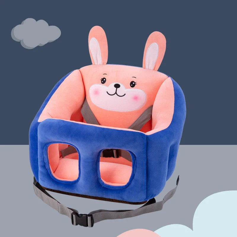 Cartoon Portable Baby Dining Chair in animal-shaped design with PP cotton filling