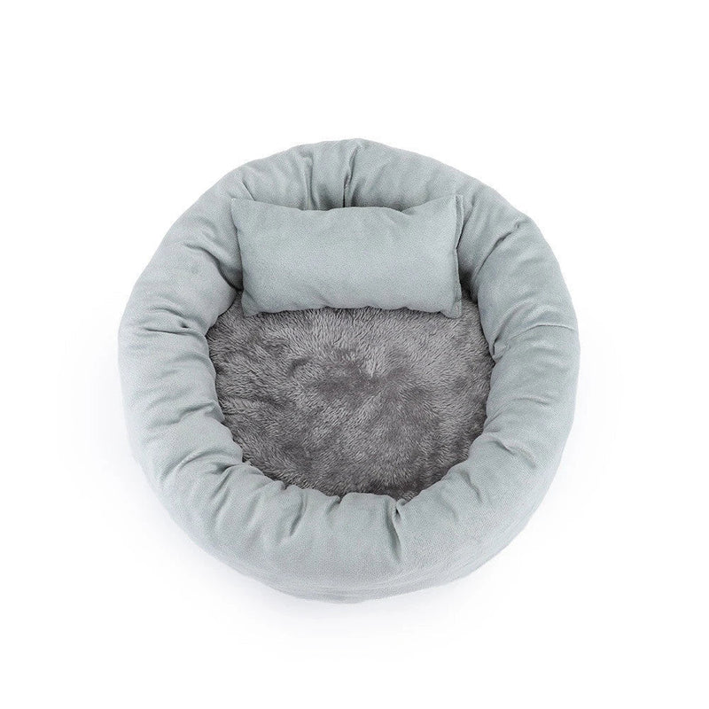 Homeenjoy UK Cosy Egg-Shaped Pet Bed for Cats and Dogs - Luxuriously Soft & Warm
