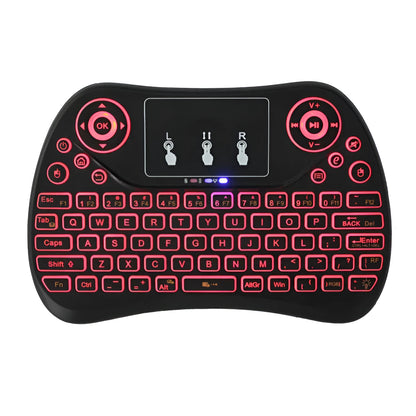 Flying Squirrel mini wireless keyboard with seven-colour backlit English keys