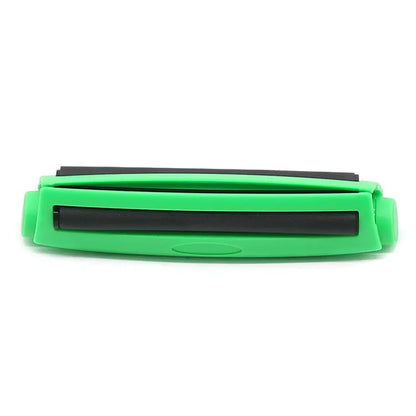 Manual plastic cigarette maker for shredded tobacco in multiple colours with 110mm length