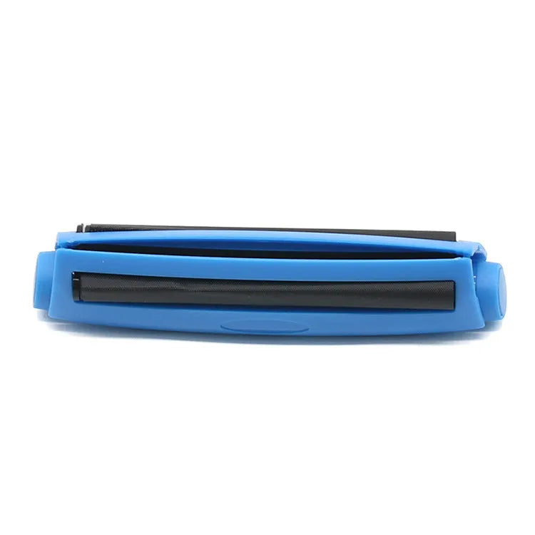 Manual plastic cigarette maker for shredded tobacco in multiple colours with 110mm length