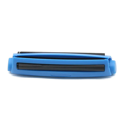 Manual plastic cigarette maker for shredded tobacco in multiple colours with 110mm length