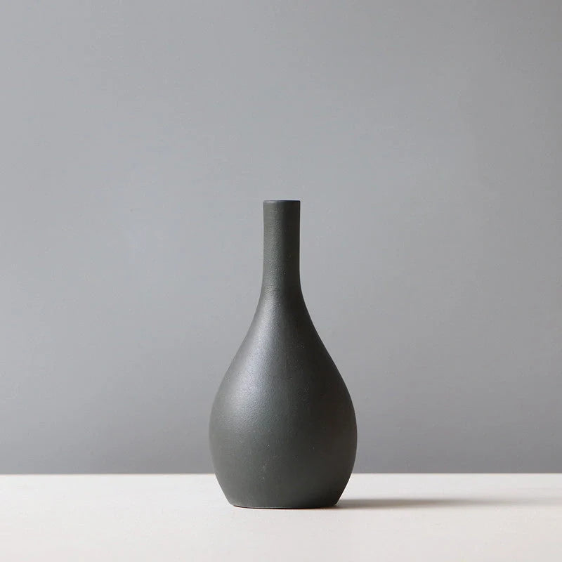 Nordic Ceramic Vase in various colors for living room décor