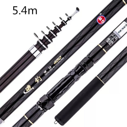 Two-purpose Short Section Rocky Fishing Rod for sea fishing with carbon construction