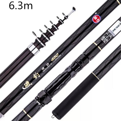 Two-purpose Short Section Rocky Fishing Rod for sea fishing with carbon construction