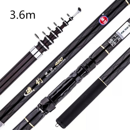 Two-purpose Short Section Rocky Fishing Rod for sea fishing with carbon construction