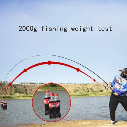 Two-purpose Short Section Rocky Fishing Rod for sea fishing with carbon construction