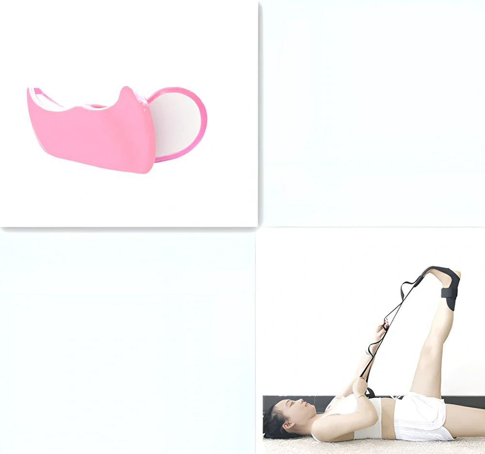 PVC and steel plate buttocks shaping clip for pelvic correction and muscle toning