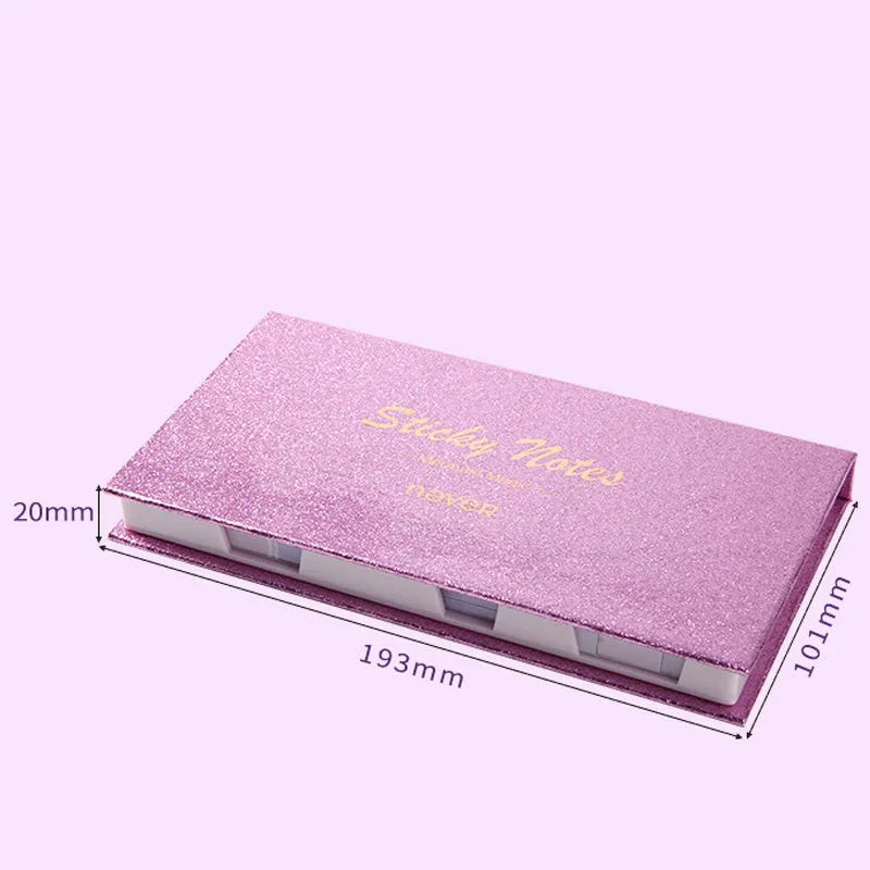 Purple mermaid series memo pads six sets showing leopard flower pink blue and mermaid decorative styles